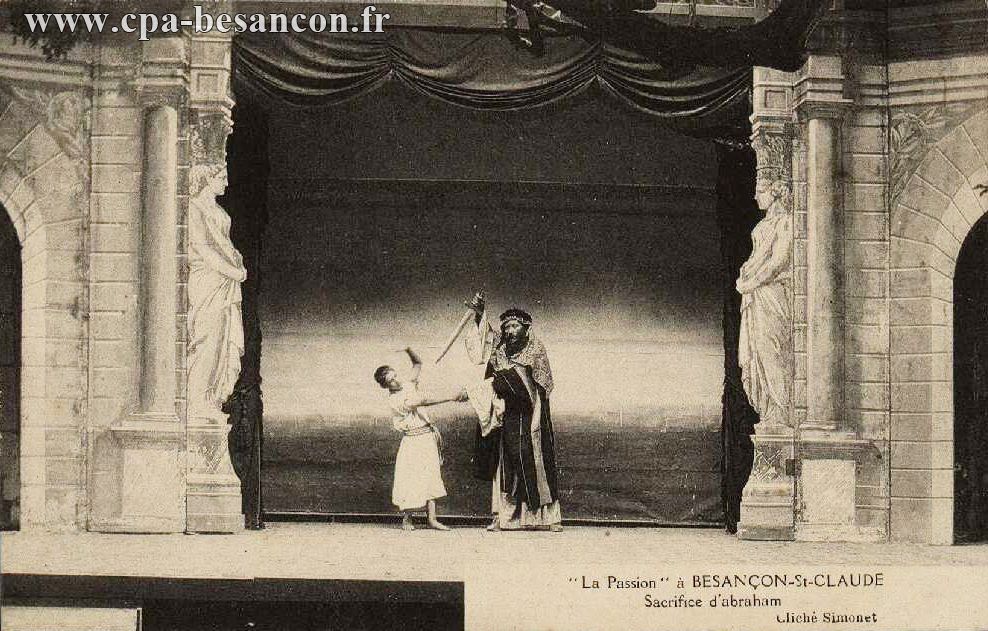 La Passion à BESANÇON-St CLAUDE - Sacrifice d abraham